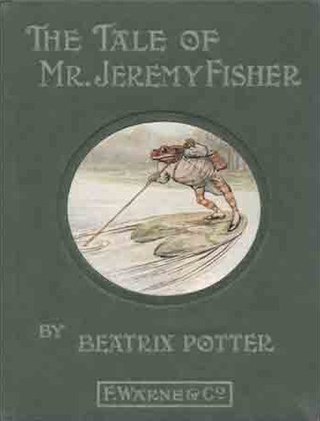 <i>The Tale of Mr. Jeremy Fisher</i> Childrens book by Beatrix Potter