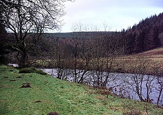 Water of Ae river in the United Kingdom