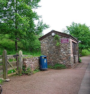 Bilet Ofisi, Muncaster Değirmen İstasyonu - geograph.org.uk - 1338117.jpg