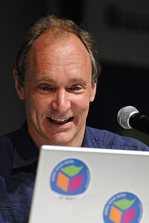 Tim Berners-Lee at Campus Party Brasil, 2009