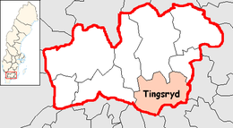 Tingsryd - Localisation