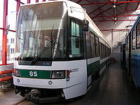 RT6S in de tramremise in Liberec.