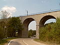 La Gleize Viaducte de la línia 42 Rivage-Gouvy de la NMBS