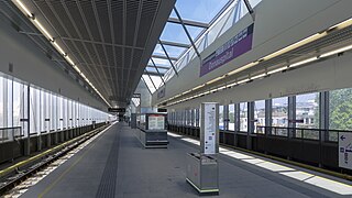 <span class="mw-page-title-main">Donauspital station</span> Vienna U-Bahn station
