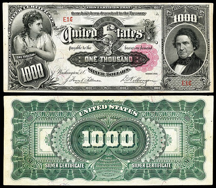 List Of People On United States Banknotes
