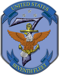 Знак различия Седьмого флота США, 2016.png