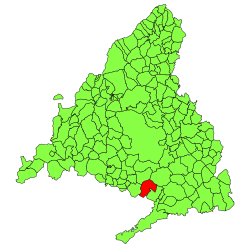 Location of Valdemoro