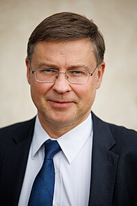 Valdis Dombrovskis: Lettesche Politiker