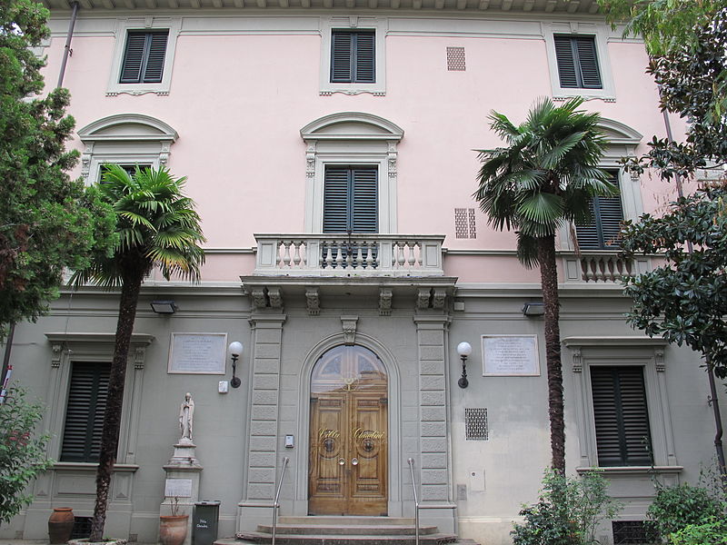 File:Via luigi salvatore cherubini, casa di la marmora.JPG