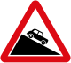 Vienna Conv. road sign Aa-2c-V1