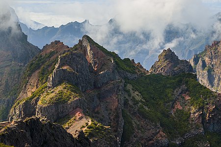 View from Miradouro do Pico do Arieiro Madeira