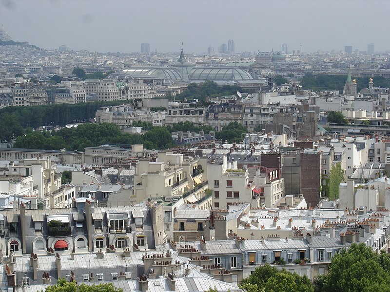 File:View from the Eiffel Tower, 18 July 2005 09.jpg