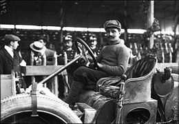 Vincenzo Trucco dans son Isotta-Fraschini à la Targa Florio de 1908.jpg