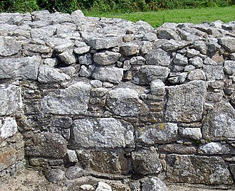 Detail of the granite walling Wall detail, Harry's Walls, St. Mary's - geograph.org.uk - 936201.jpg