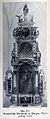 Wargen, Evangelische Pfarrkirche, Altaraufsatz, 1672, Bildhauer Joh. Pfeffer (zugeschrieben)
