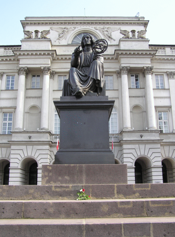 Đài tưởng niệm Nicolaus Copernicus, Warszawa