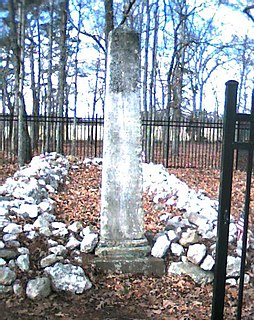 Bufords Massacre Site United States historic place