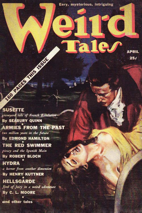 Weird Tales, Apr 1939 cover