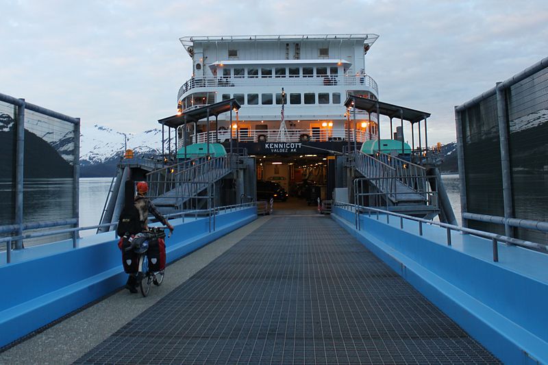 File:Whittier Boarding the MV Kennicott Ferry.jpg