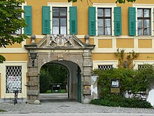 Hauptportal Schloss Wiesent