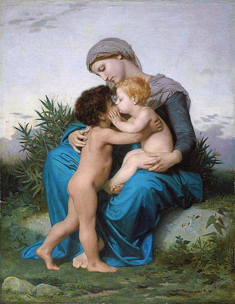 File:William-Adolphe Bouguereau (1825-1905) - Fraternal Love (1851)FXD.jpg