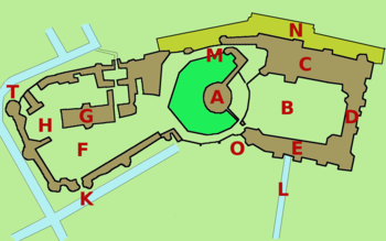 План Виндзорского замка