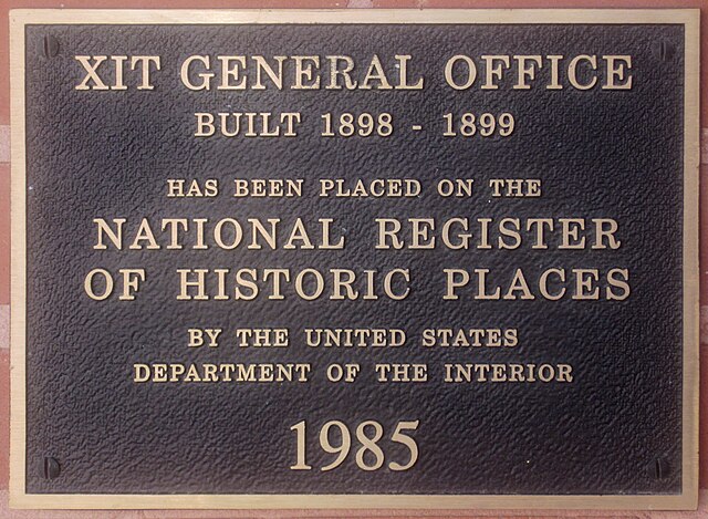 The General Office building was built in 1898–999 and added to the National Register of Historic Places in 1985.