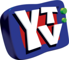 Former logo for the channel, used from 1994 to 2000. Although this logo was discontinued in 2000, it would still be used as the channel's "de facto" logo until 2007. YTV 1994 logo.webp
