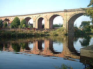 <span class="mw-page-title-main">Yarm Viaduct</span> Railway viaduct over the River Tees in England