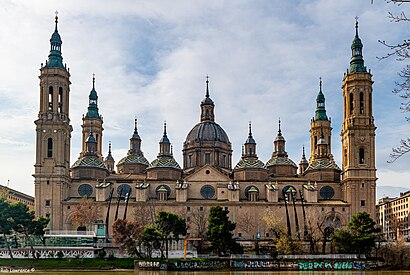 Com arribar a Catedral-Basílica de Nuestra Señora del Pilar amb transport públic - Sobre el lloc