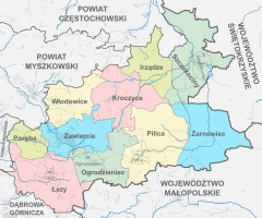 Plan powiatu zawierciańskiego