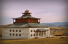 Buddhist temple in Gegetuy.