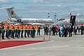 Danish Air Force received by the Russian Army Orchestra