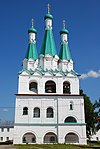 Campanario, Monasterio Alexander-Svirsky, distrito de Lodeynopolsky, región de Leningrado.jpg