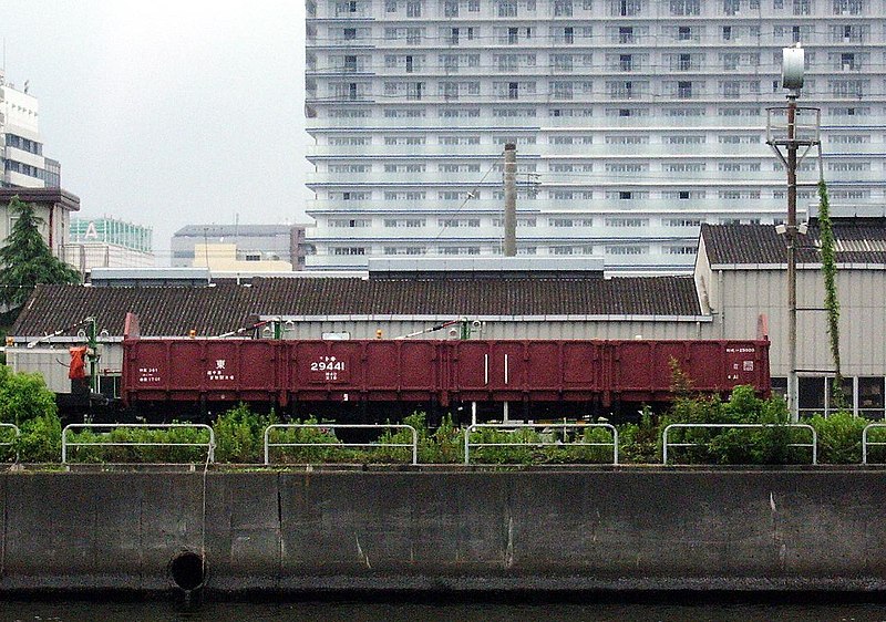 ファイル:越中島支線・越中島貨物駅・トキ29441・1.jpg