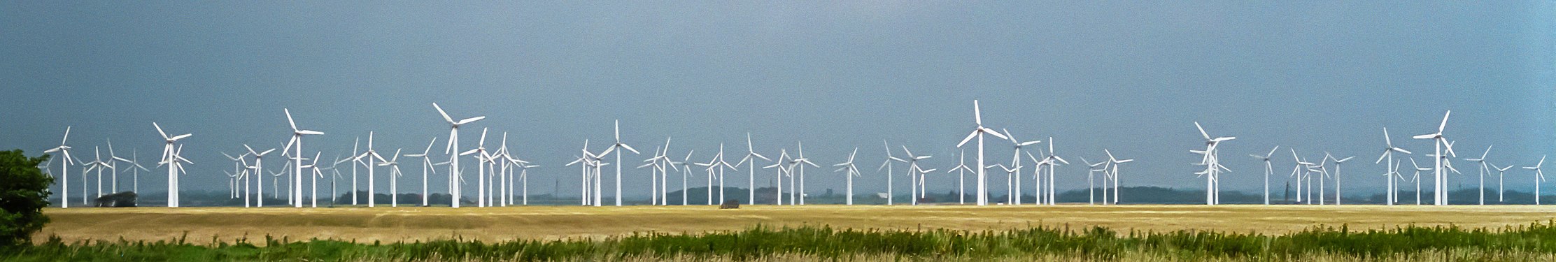 Wind farm in Denmark