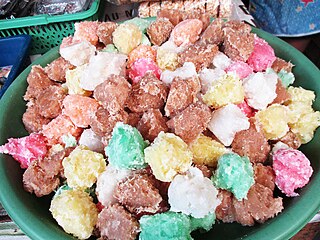 <span class="mw-page-title-main">Geplak</span> Indonesian sweet snack, originating from Java