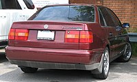 1995 Volkswagen Passat GLX VR6, Rear Right, 06-08-2021.jpg