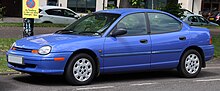 1997 Chrysler Neon LX Automatic 2.0 Front.jpg