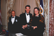 1999 Bill Nye receives Public Service Award from National Science Board.png