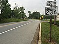 File:2016-05-18 07 01 13 View south along Thompson Corner Road (Maryland State Route 236) near Three Notch Road (Maryland State Route 5) in Charlotte Hall, St. Mary's County, Maryland.jpg