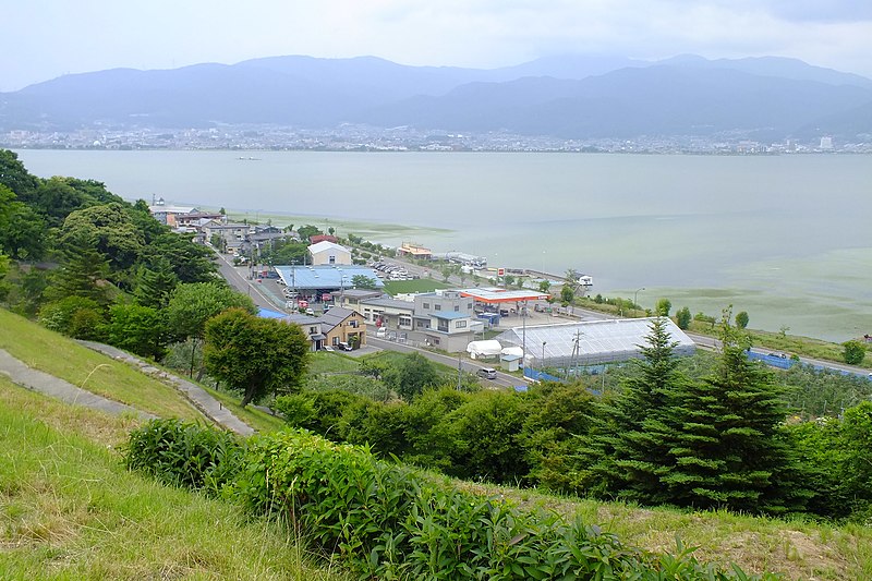 File:2017-06-29 Suwako SA-nobori (Chuo expressway Suwako service area)中央自動車道諏訪湖サービスエリア上り DSCF4101.jpg