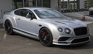2017 Bentley Continental Supersports in Extreme Silver, front right