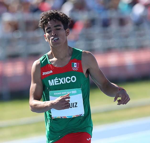 File:2018-10-16 Stage 2 (Boys' 400 metre hurdles) at 2018 Summer Youth Olympics by Sandro Halank–035.jpg