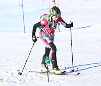 Anca-Alexandra Olaru beim Mixed-Staffel-Wettbewerb