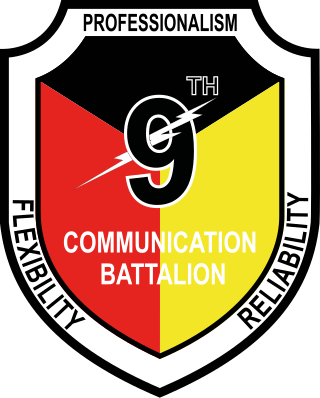 <span class="mw-page-title-main">9th Communication Battalion</span> Military unit