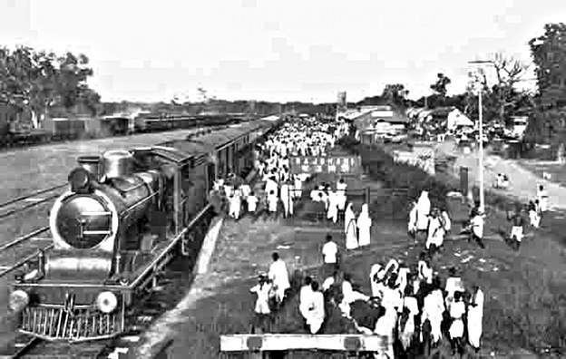 Rajshahi Railway Station in the 1930s
