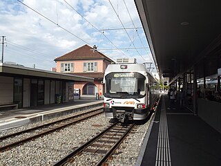 <span class="mw-page-title-main">Aarau WSB railway station</span> Railway station in Switzerland