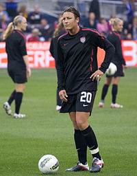 U.S. Soccer Player of the Year - As of 2013, Abby Wambach has won the U.S. Soccer Female Player of the Year Award a record six times.