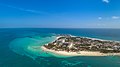 Aerial of Isla Mujeres in Mexico (41787488480).jpg